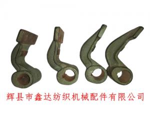 K25織布機筘夾軸中間翼托腳帶鍵槽